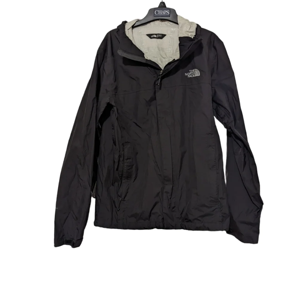 The North Face Men's‎ HyVent Windbreaker Jacket Black Sz xxl with Hoodie